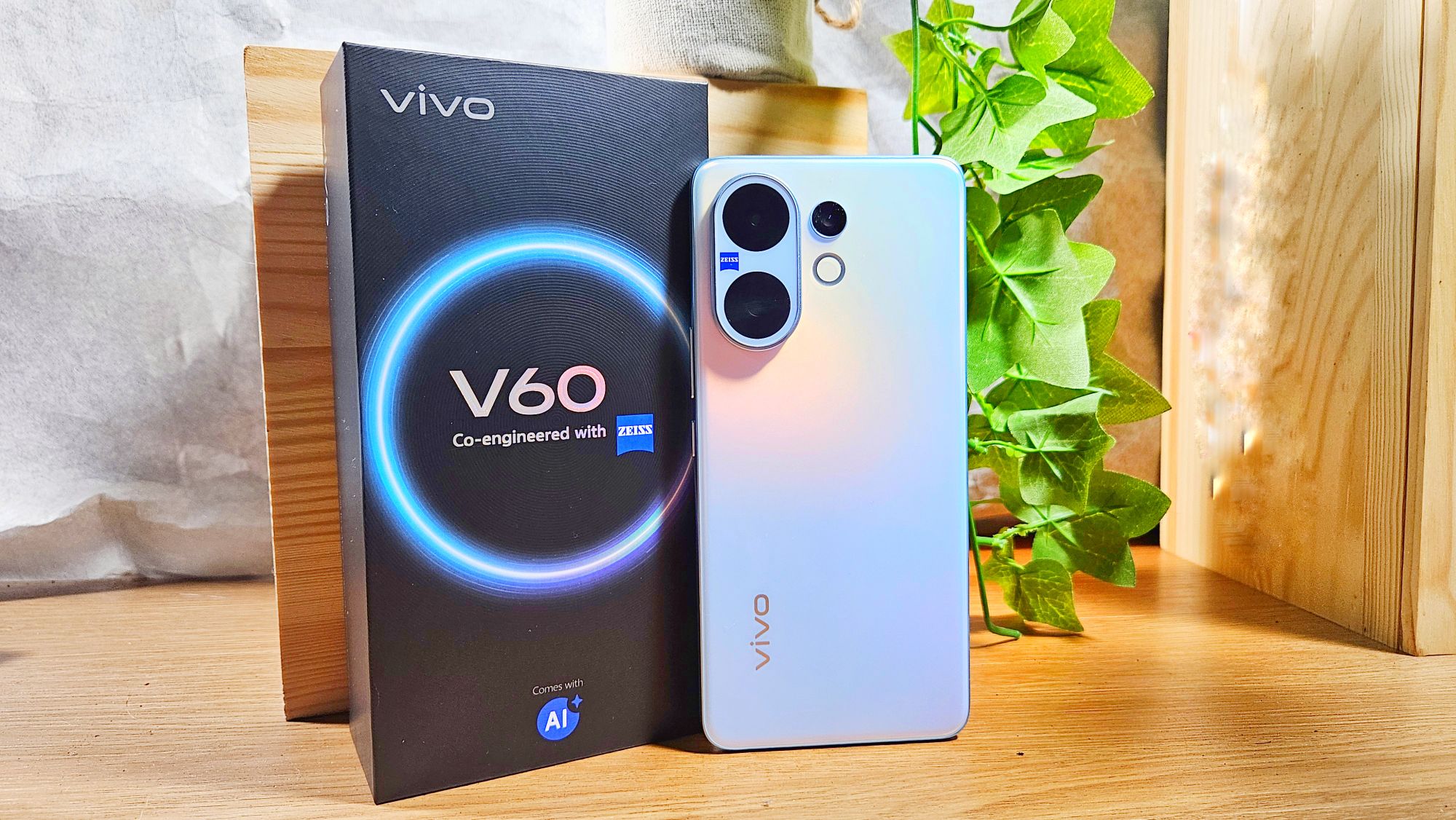 vivo V60 Review - Beautiful Blue Midranger with ZEISS Cameras tested ...
