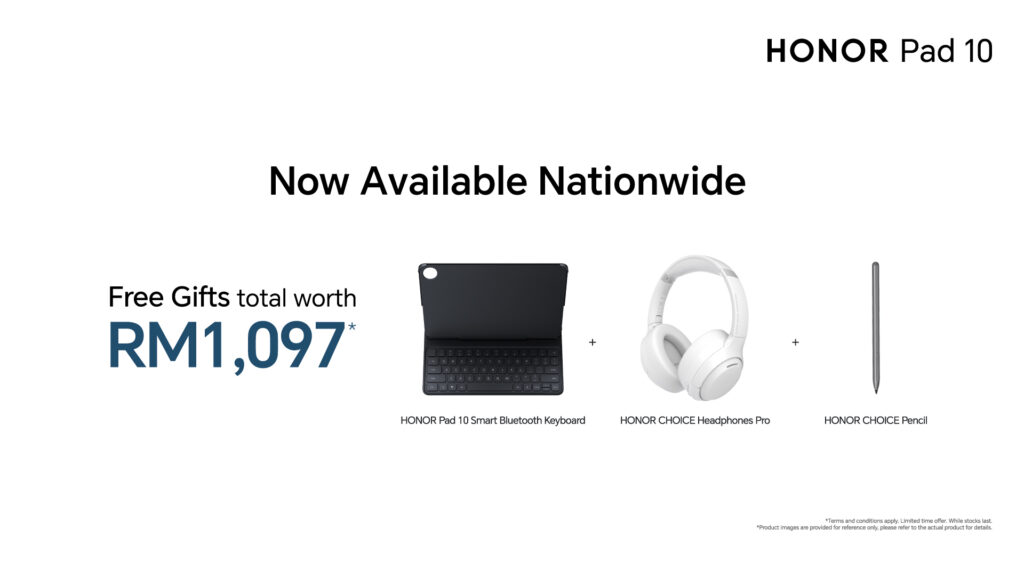 HONOR Pad 10 5G Now Available Nationwide_Free Gift