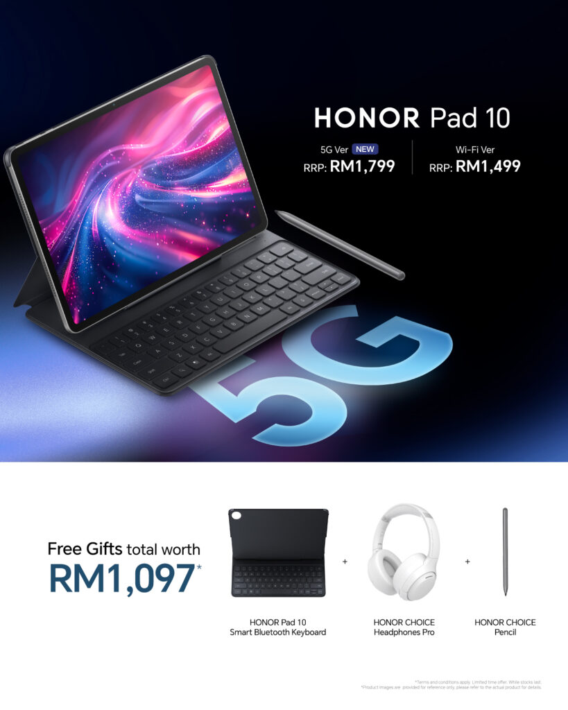 HONOR Pad 10 5G Now Available Nationwide_Social Media