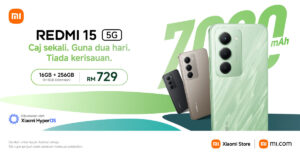 New Redmi 15 5G with massive 7,000mAh battery yours for RM729 2