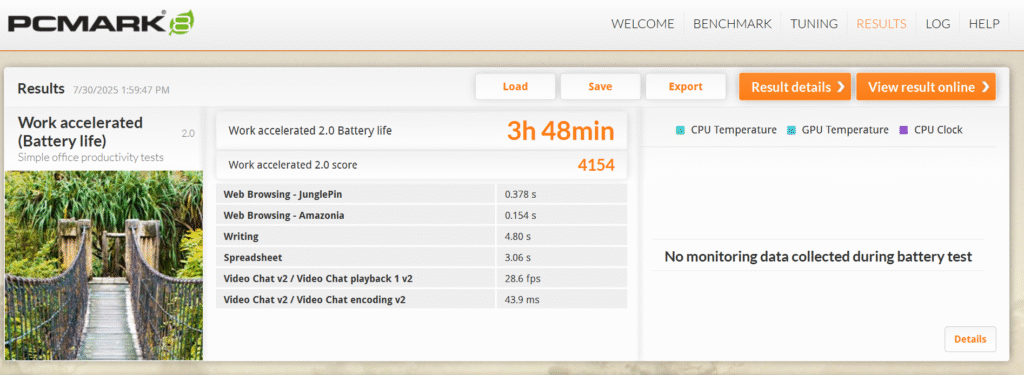 MSI Stealth A16 AI+ A3XV Review batt