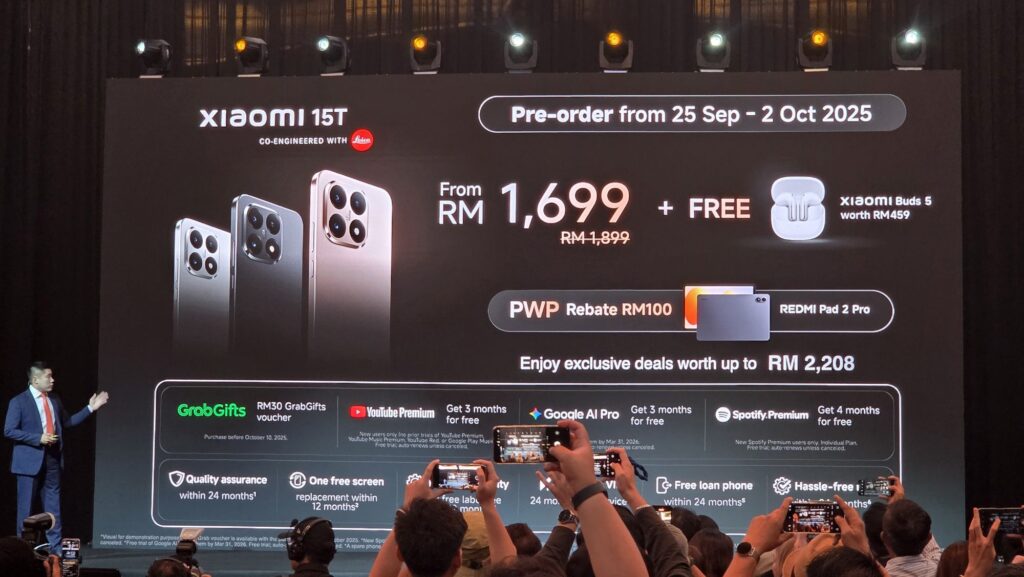 Xiaomi 15T Pro and 15T  price 2