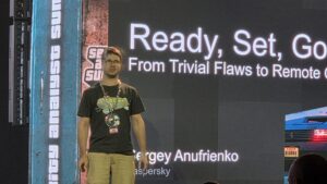 Kaspersky SAS 2025 - Sergey Anufrienko talks about the risks of vehicle cyberattacks 4