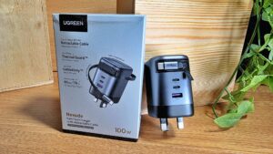 UGREEN Nexode 100W GaN Retractable Cable Charger Review - Retractable USB-C cable and powerful fast charging tested 8