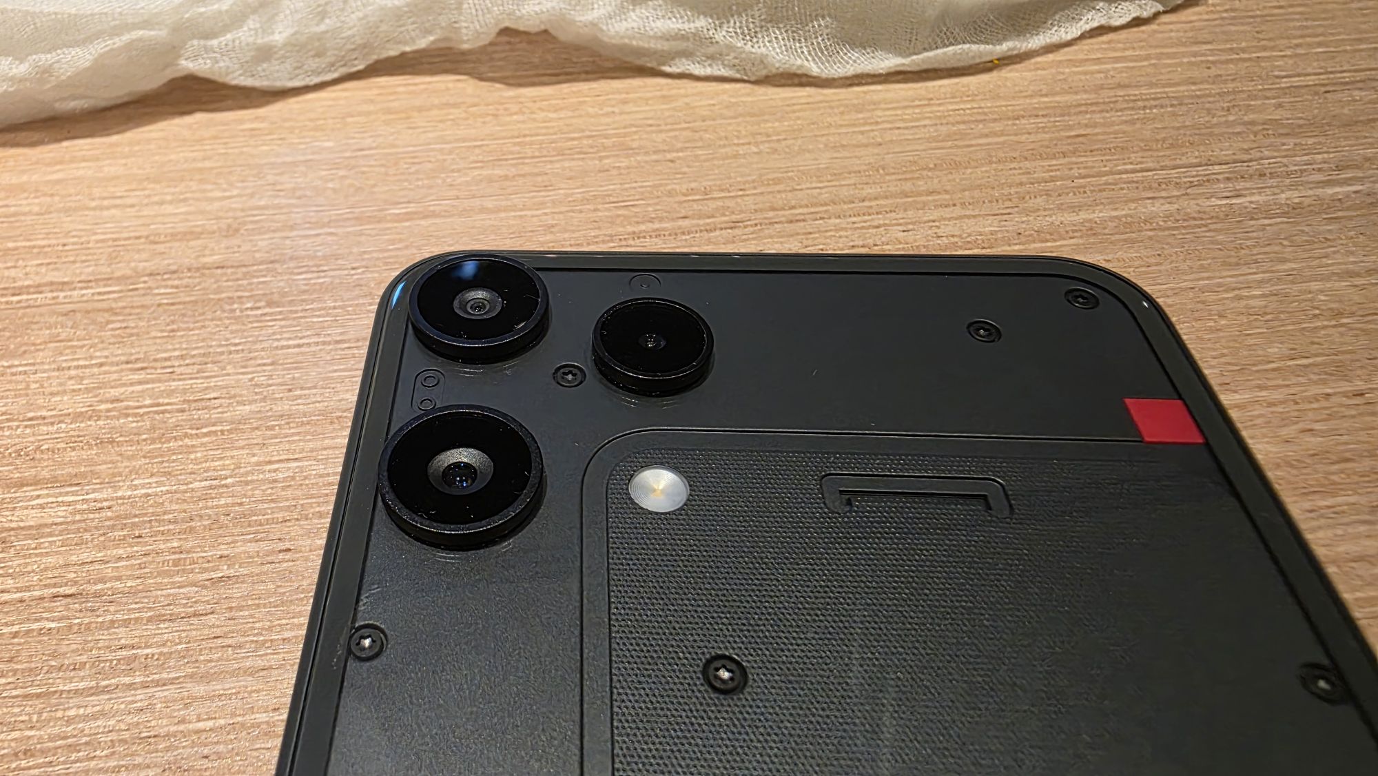 Nothing Phone (3a) Lite review rear