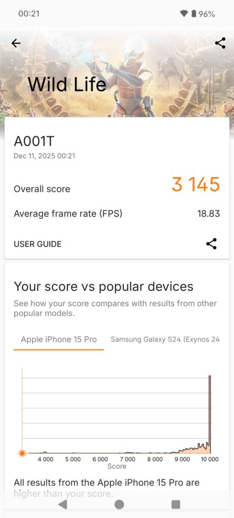 Nothing Phone (3a) Lite review 3dm 1
