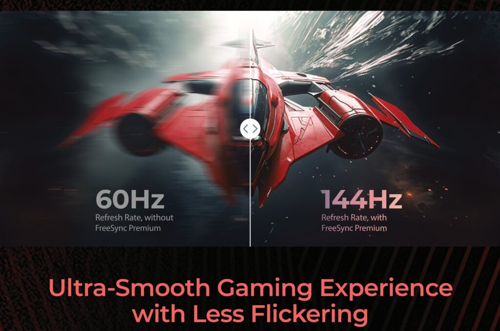 SHARP AQUOS QLED 144Hz TV a11