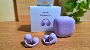 Sony LinkBuds Clip Review - Pretty Purple Open-Ear Earbuds Tested 7