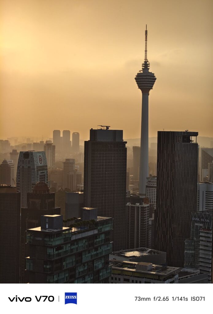 vivo V70 Review camera sunset