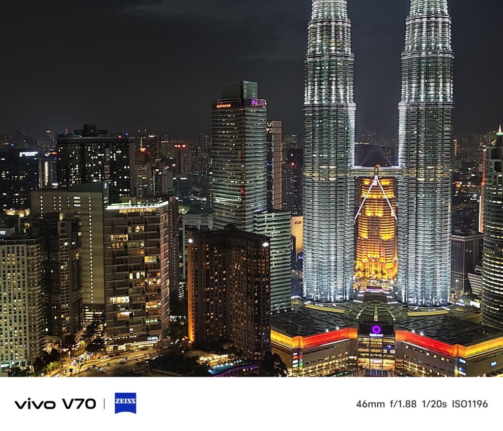 vivo V70 Review camera low light 2x