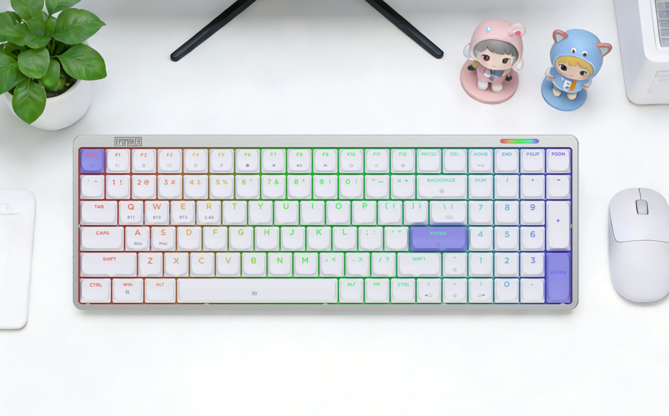 Epomaker Luma100 keyboard redefines style and comfort for US$119