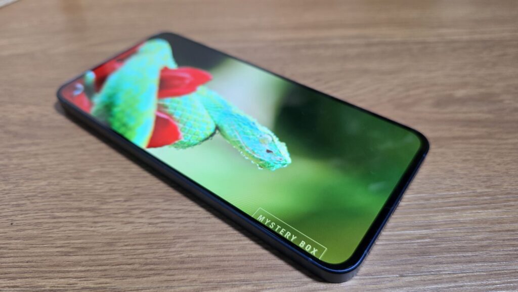 Samsung Galaxy A57 Review screen