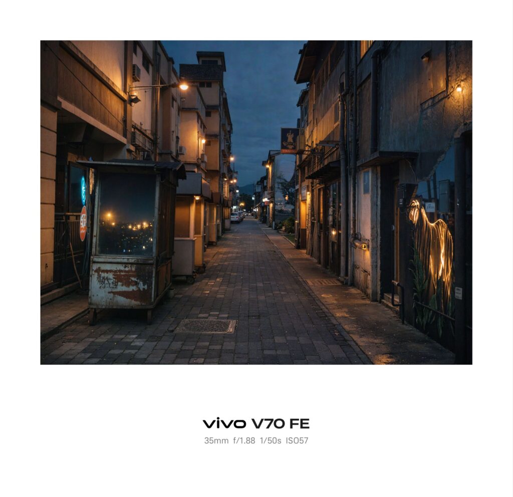 vivo V70 FE Review original ai image twilight