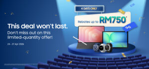 Samsung Galaxy Eco Pay Day campaign offers up to RM750 rebates on their best tablets and smartwatches 9