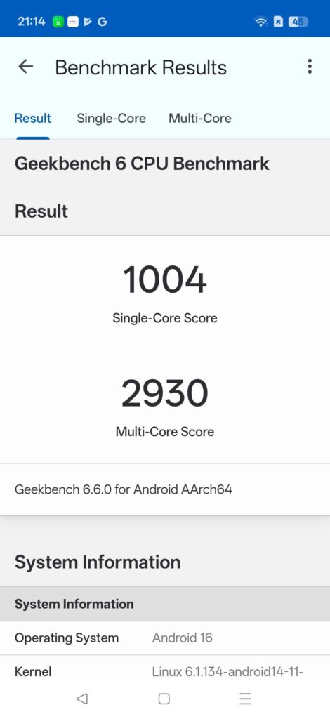 realme 16 Pro Review gb6