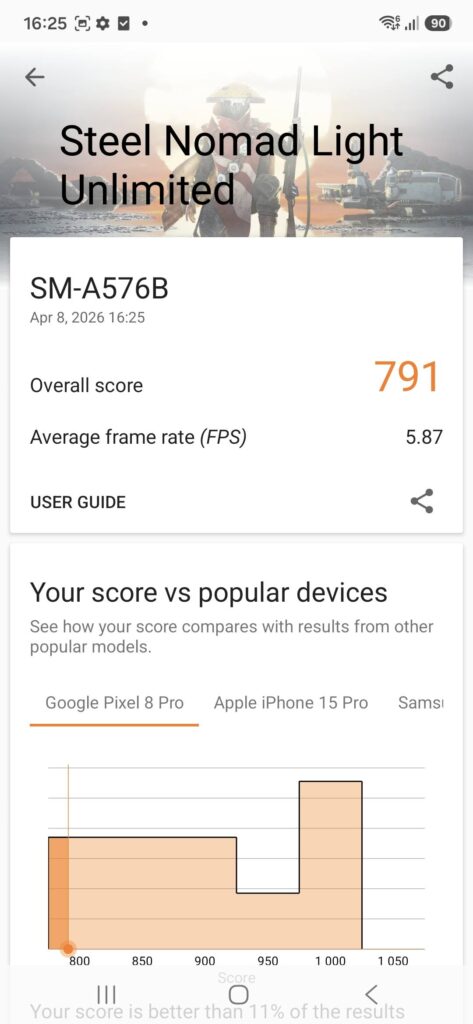 Samsung Galaxy A57 Review 3dm 3