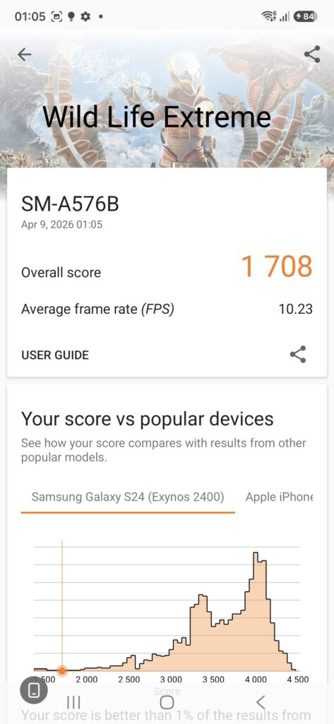 Samsung Galaxy A57 Review 3dm 2