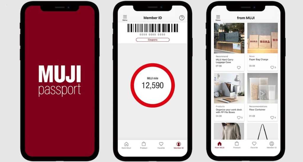 muji online store passport