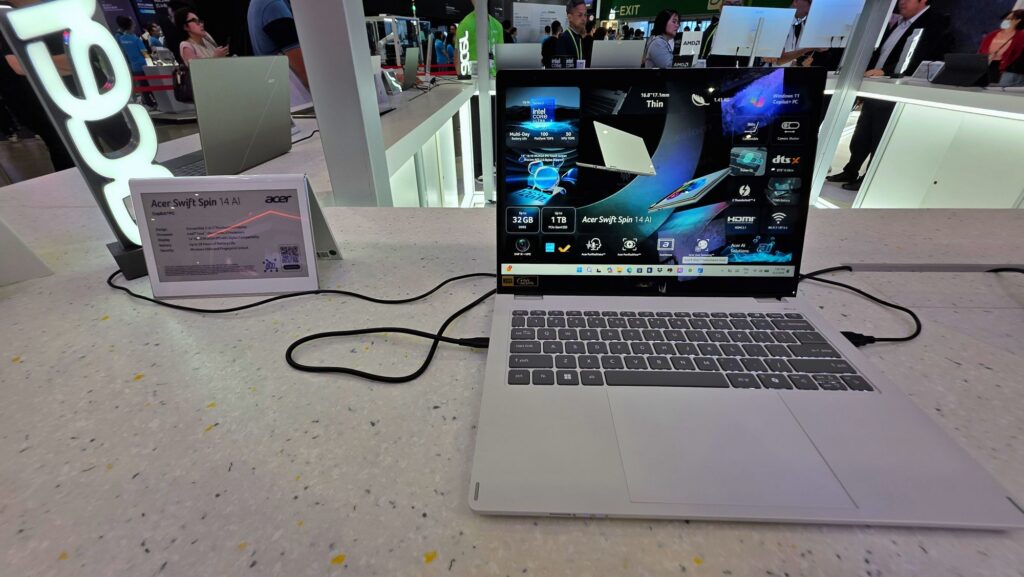 Acer Swift Spin 14 AI