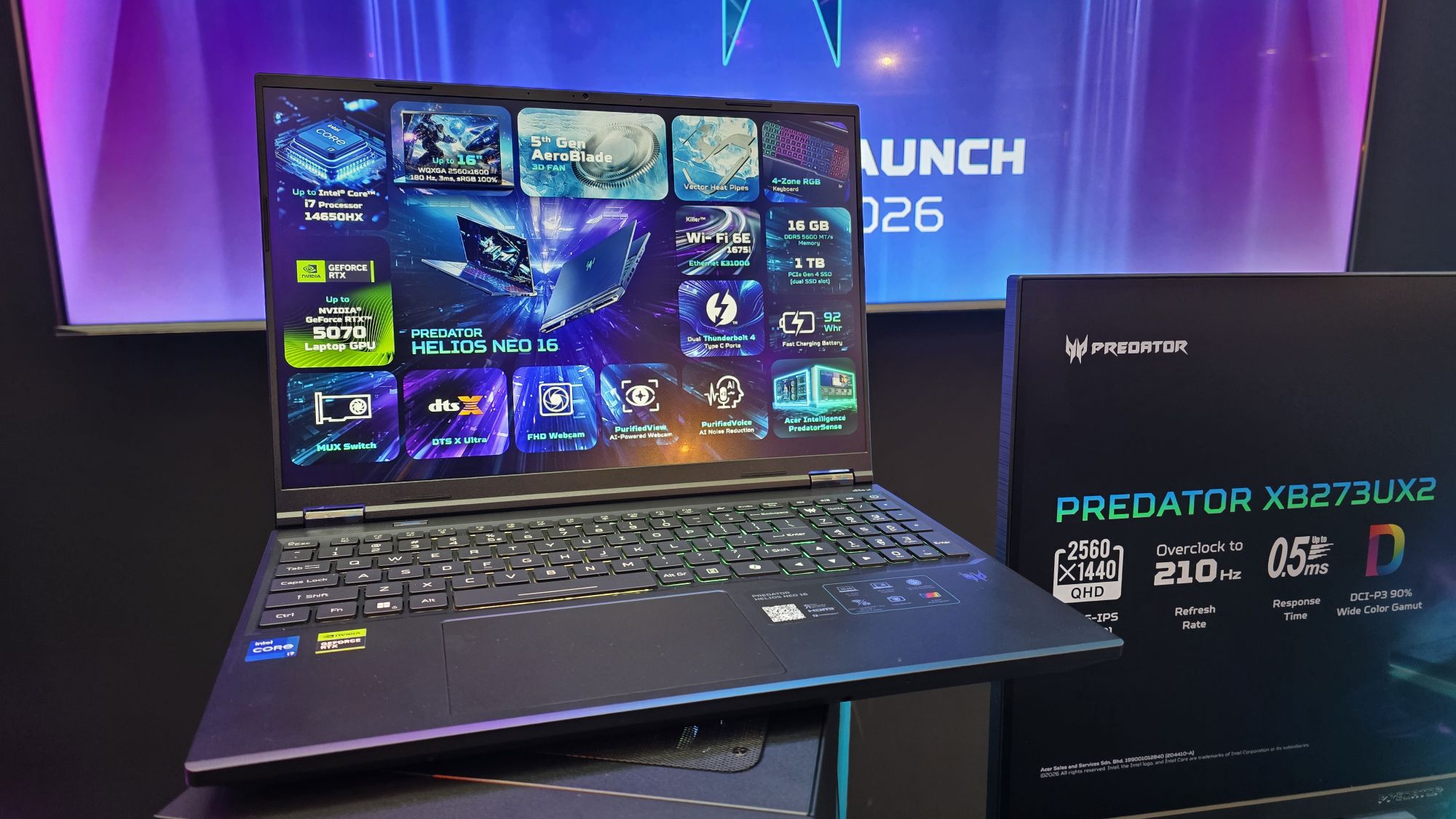 acer kasi onz roadshow 2026 laptop