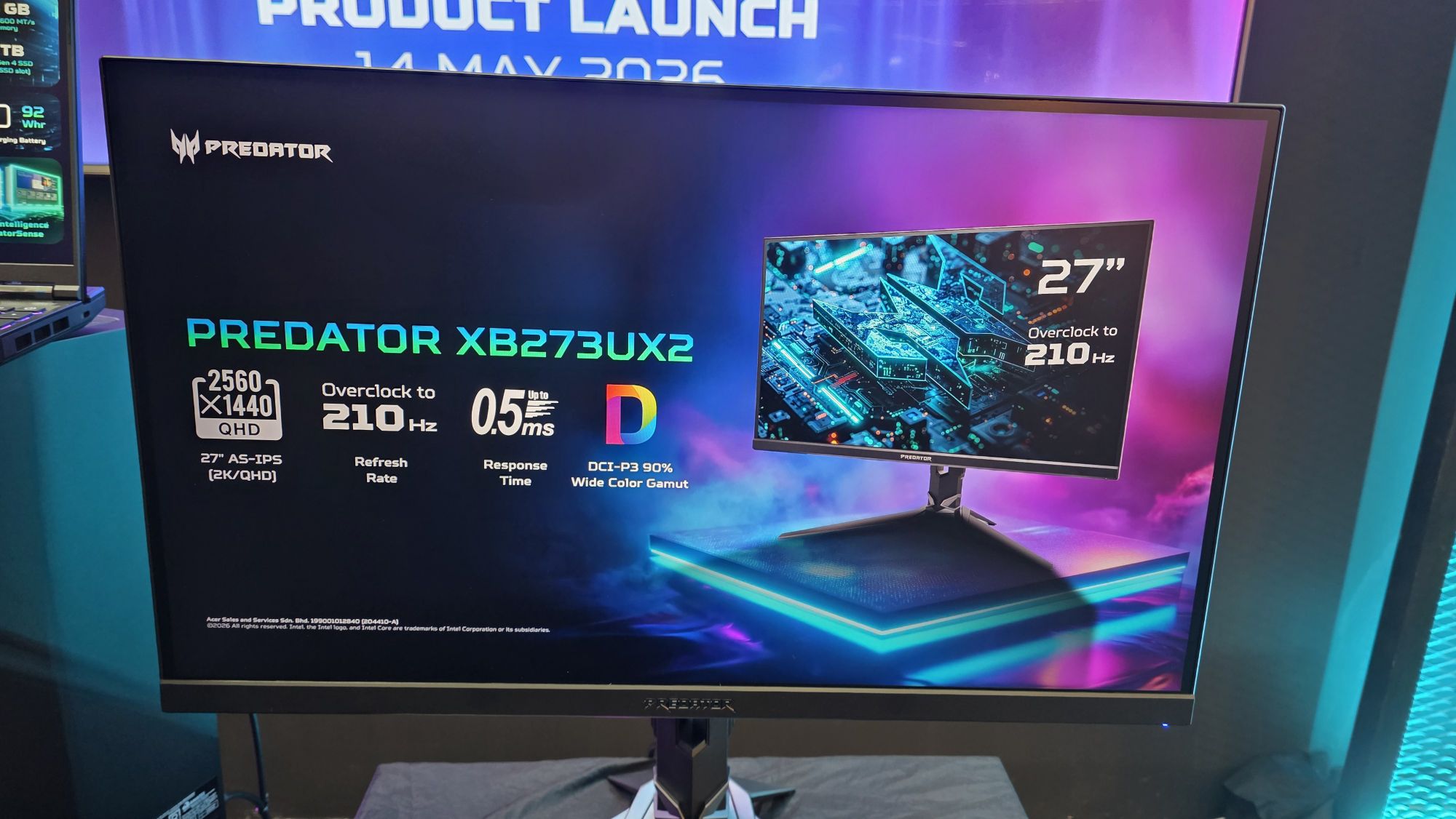 acer kasi onz roadshow 2026 monitor 2