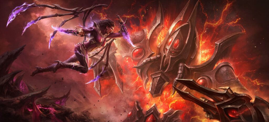 Immortal x StarCraft Collab – Art 1