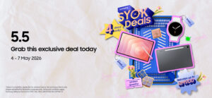 Samsung 5.5 Syok Deals offer up to RM900 off their best tablets and smartwatches for a limited time 4