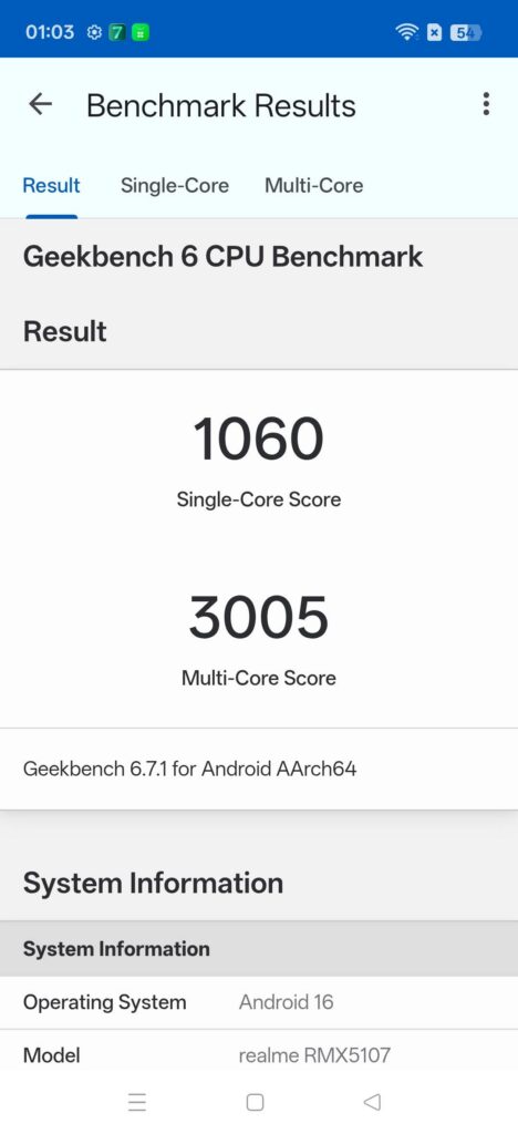 realme P4 Power 5G Review - Tough Midrange Marvel with Massive 10,001mAh battery tested 6 realme P4 Power 5G Review gb6