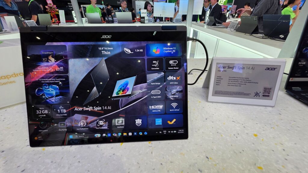 Acer Swift Spin 14 AI 2