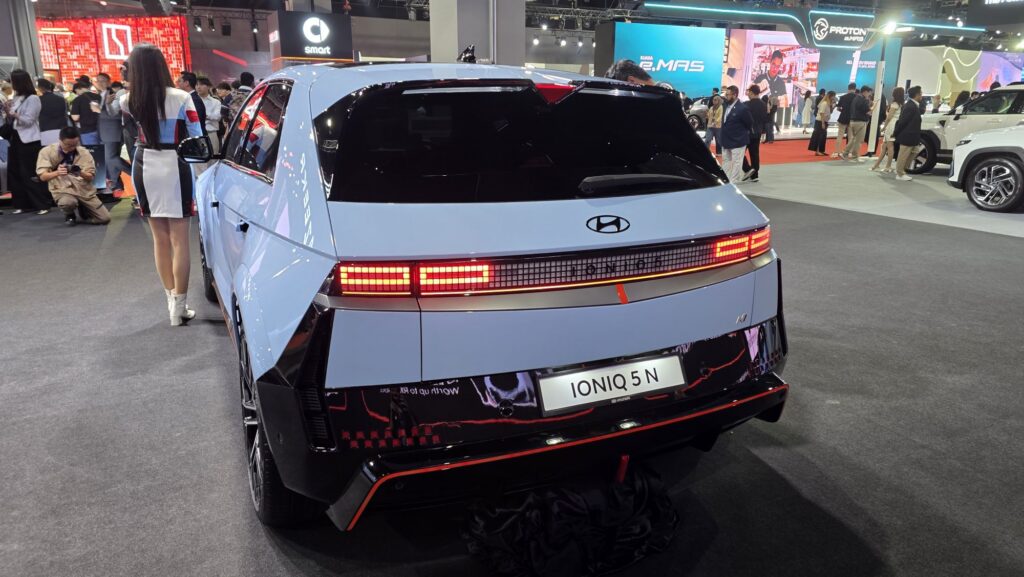 Hyundai IONIQ 5 N and 6 N launched in Malaysia, prices start from RM443,888 4 Hyundai IONIQ 5 N rear