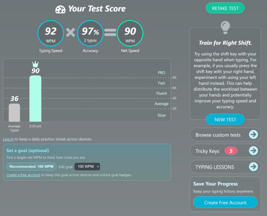 Logitech G512 X Review test 2