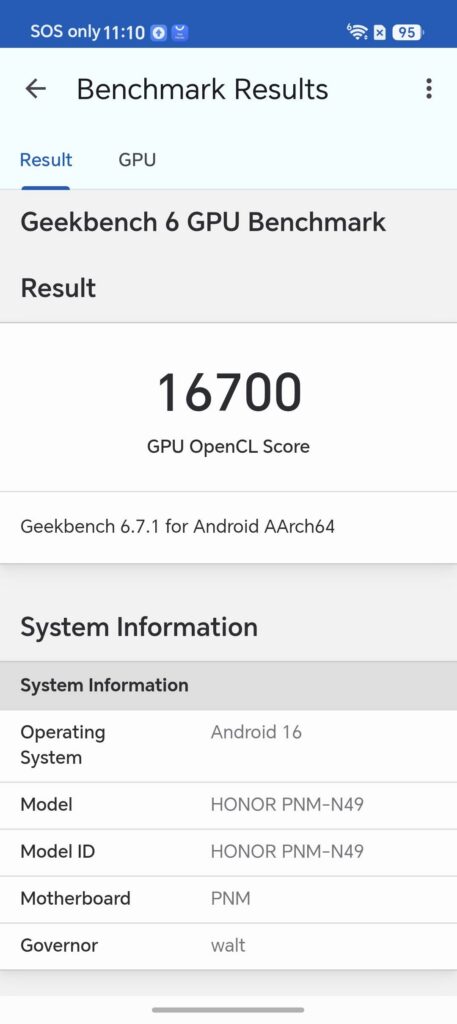 Honor Magic V6 Review gb6 1