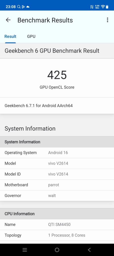 vivo Y31s 5G review gb6 2