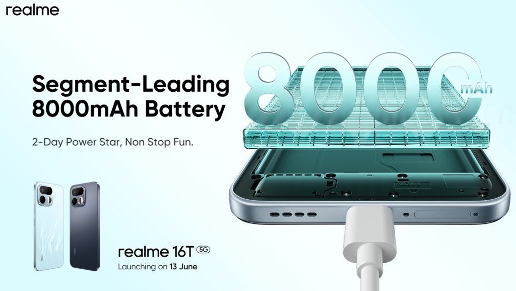 realme 16T 5G cover