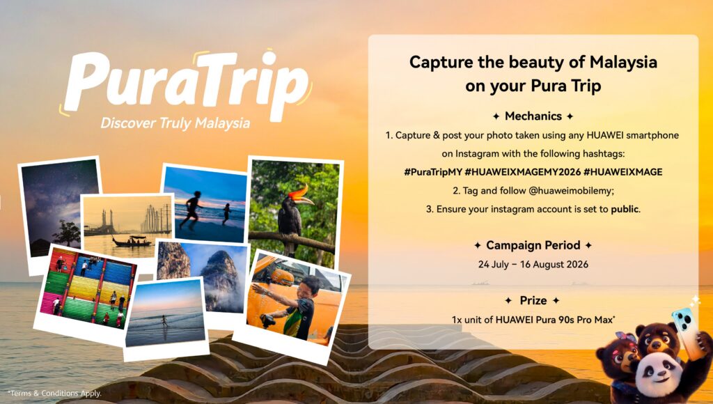 HUAWEI XMAGE Awards 2026 Malaysia huawei pura trip competition