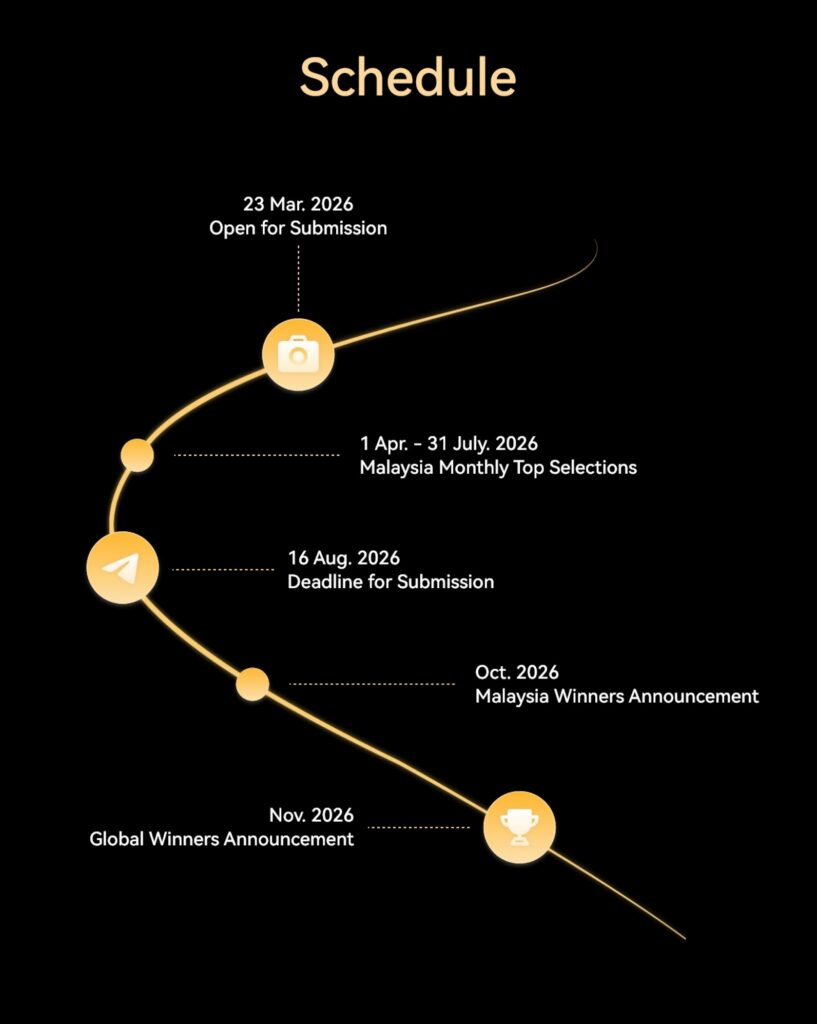 HUAWEI XMAGE Awards 2026 Malaysia timeline