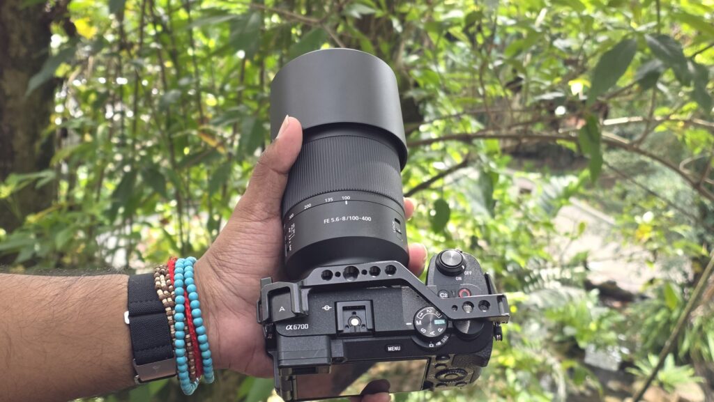 Sony FE 100-400mm F5.6-8 OSS 3