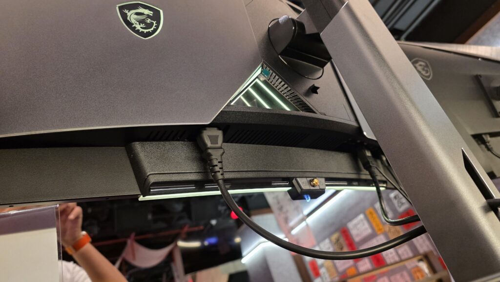 MSI MEG X rear 2