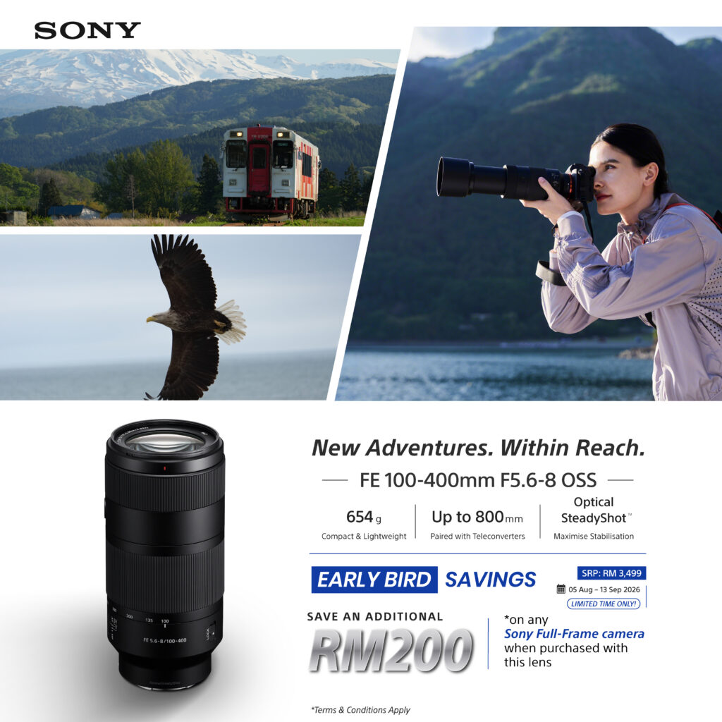 FE 100-400mm F5.6-8 OSS Early Bird