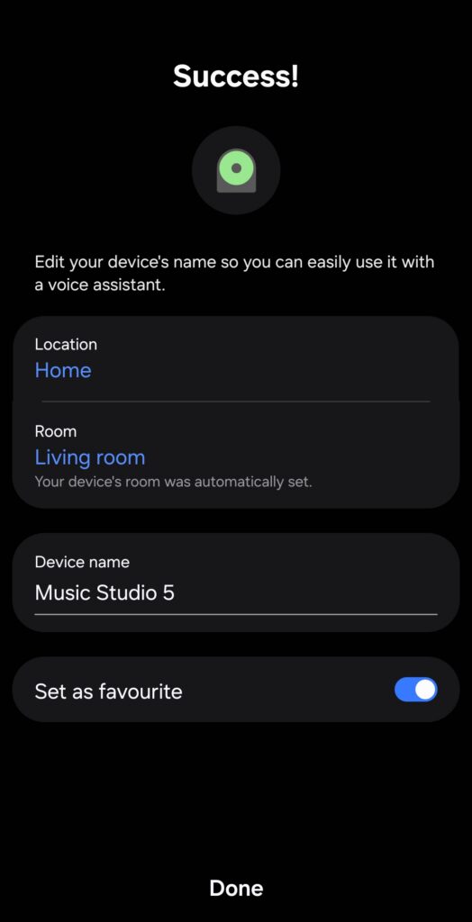 Samsung Music Studio 5 Review menu 3