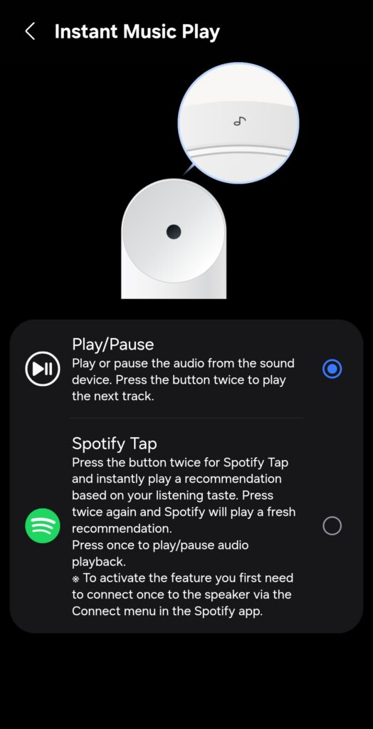 Samsung Music Studio 5 Review menu 6