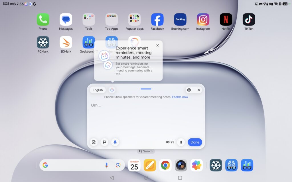 Honor Pad 20 Review home