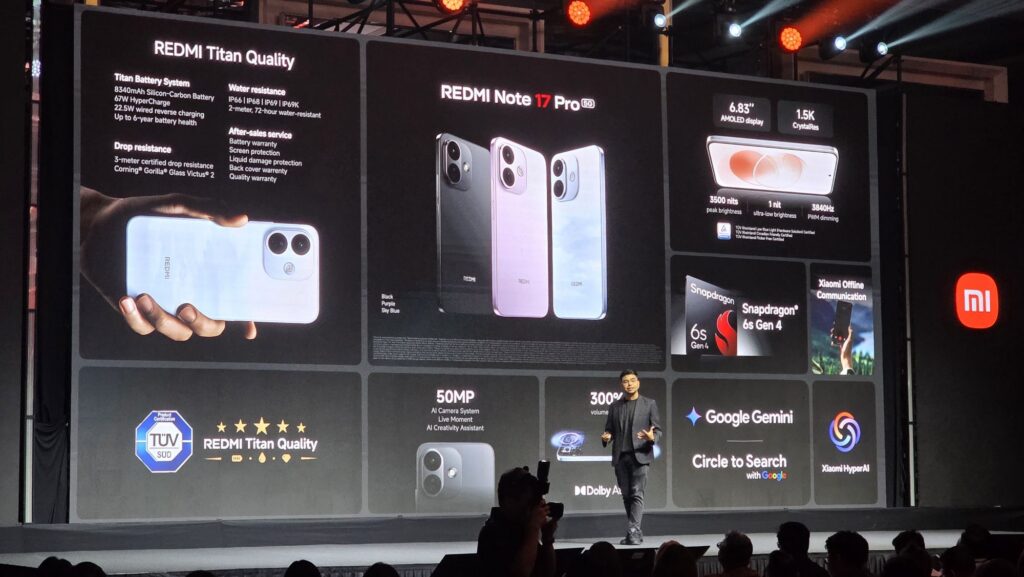 Redmi Note 17 series launch specs 3