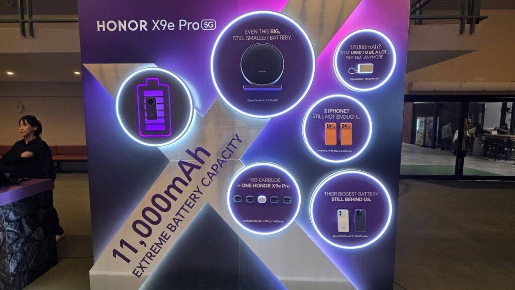Honor X9e Pro 5G charge