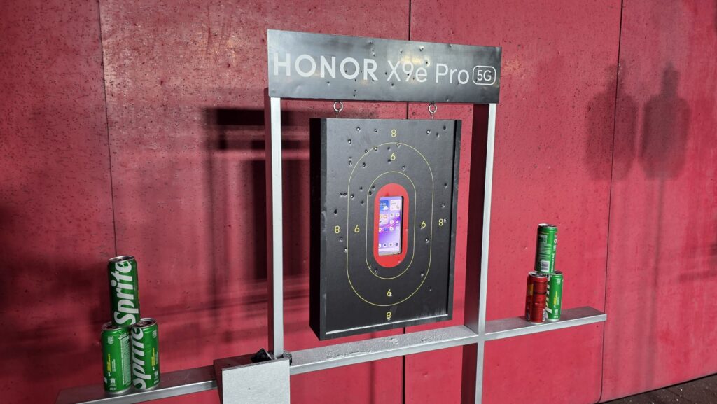Honor X9e Pro 5G gun test 2