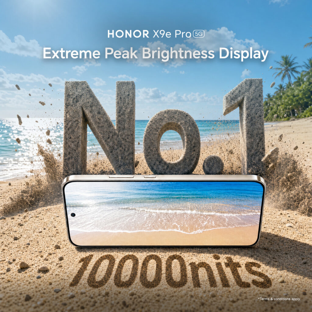 HONOR X9e Pro No,1 Brightness - with wording
