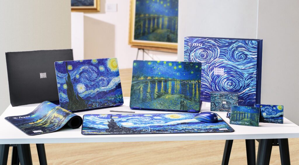 MSI Prestige 14 Flip AI+ Vincent van Gogh Edition now available in Malaysia 8