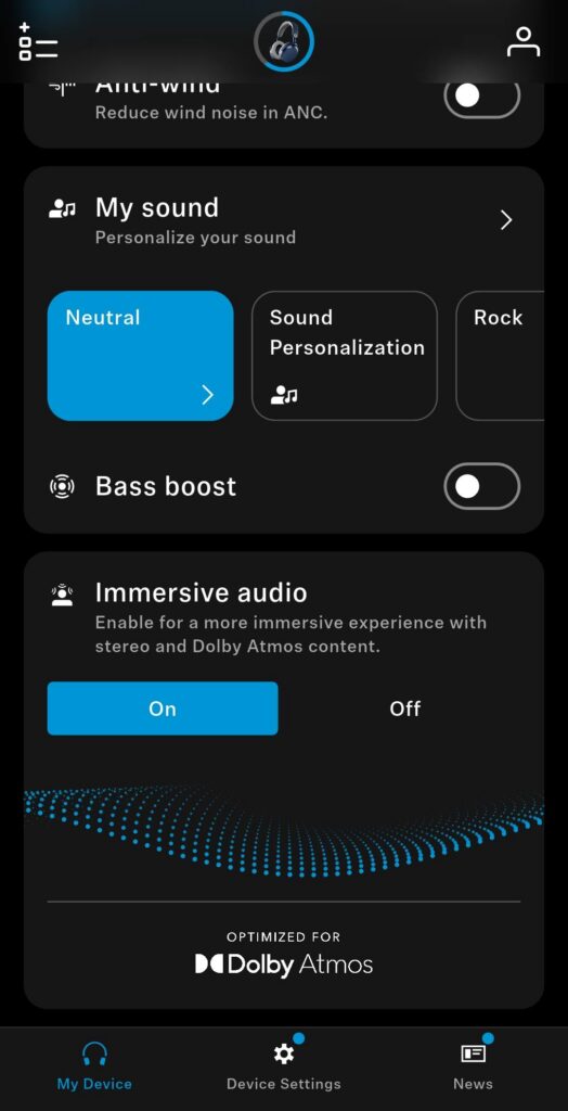 Sennheiser Momentum 5 Review app 2