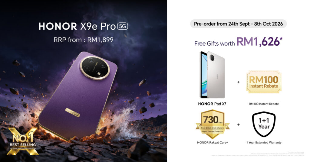 honor x9e Pro price Malaysia