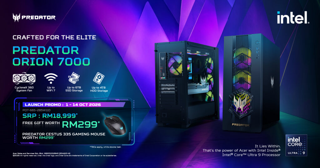 Acer reveals Malaysia’s first ever Predator concept store with opening specials aplenty and new Predator Orion 7000 gaming desktop 11 Predator Orion 7000_FA